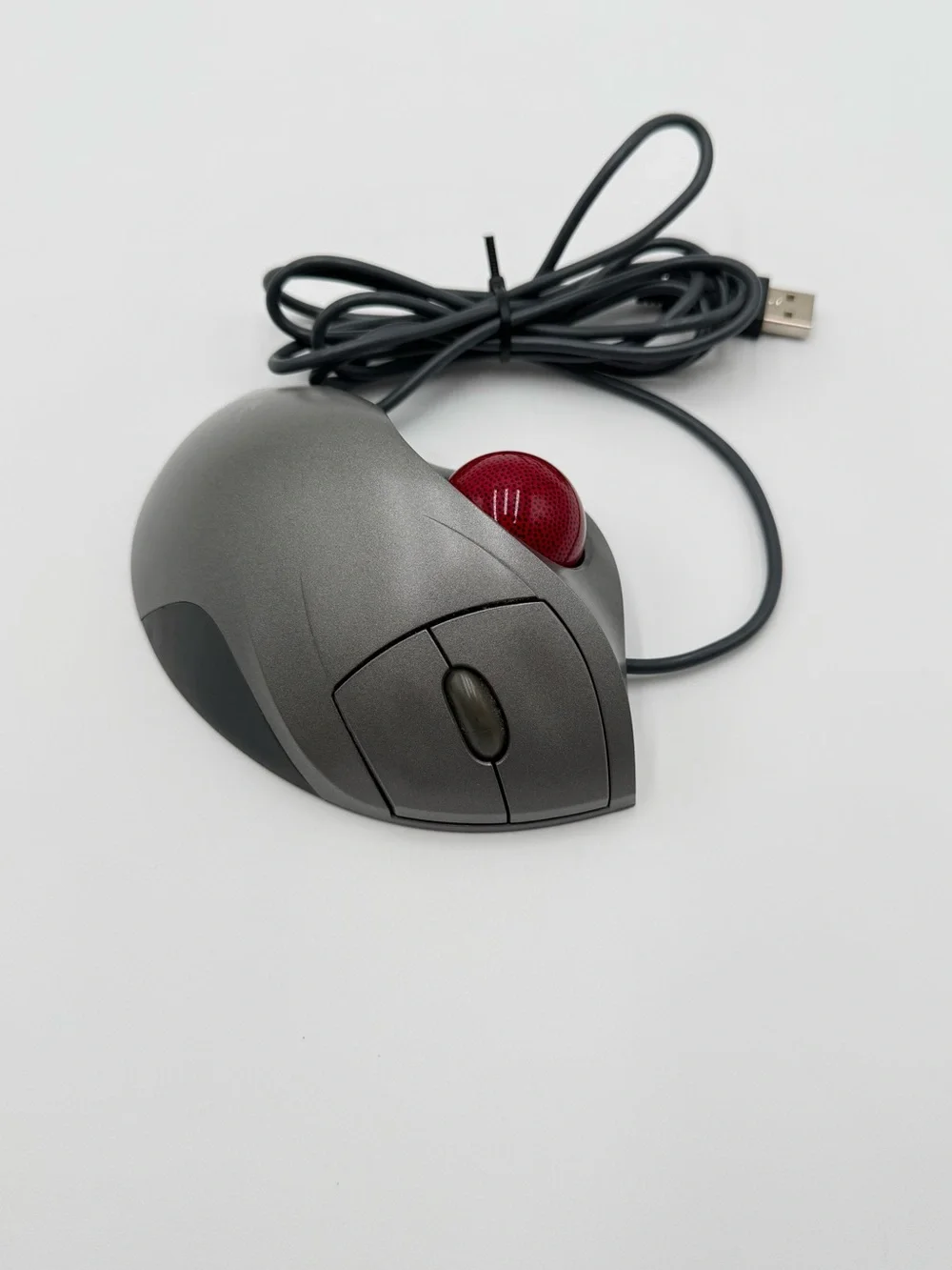 Logitech TrackMan Wheel T-BB18 USB Wired Trackball Mouse Tested